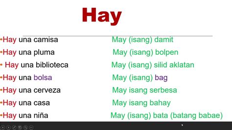 ESPANYOL (Tagalog).